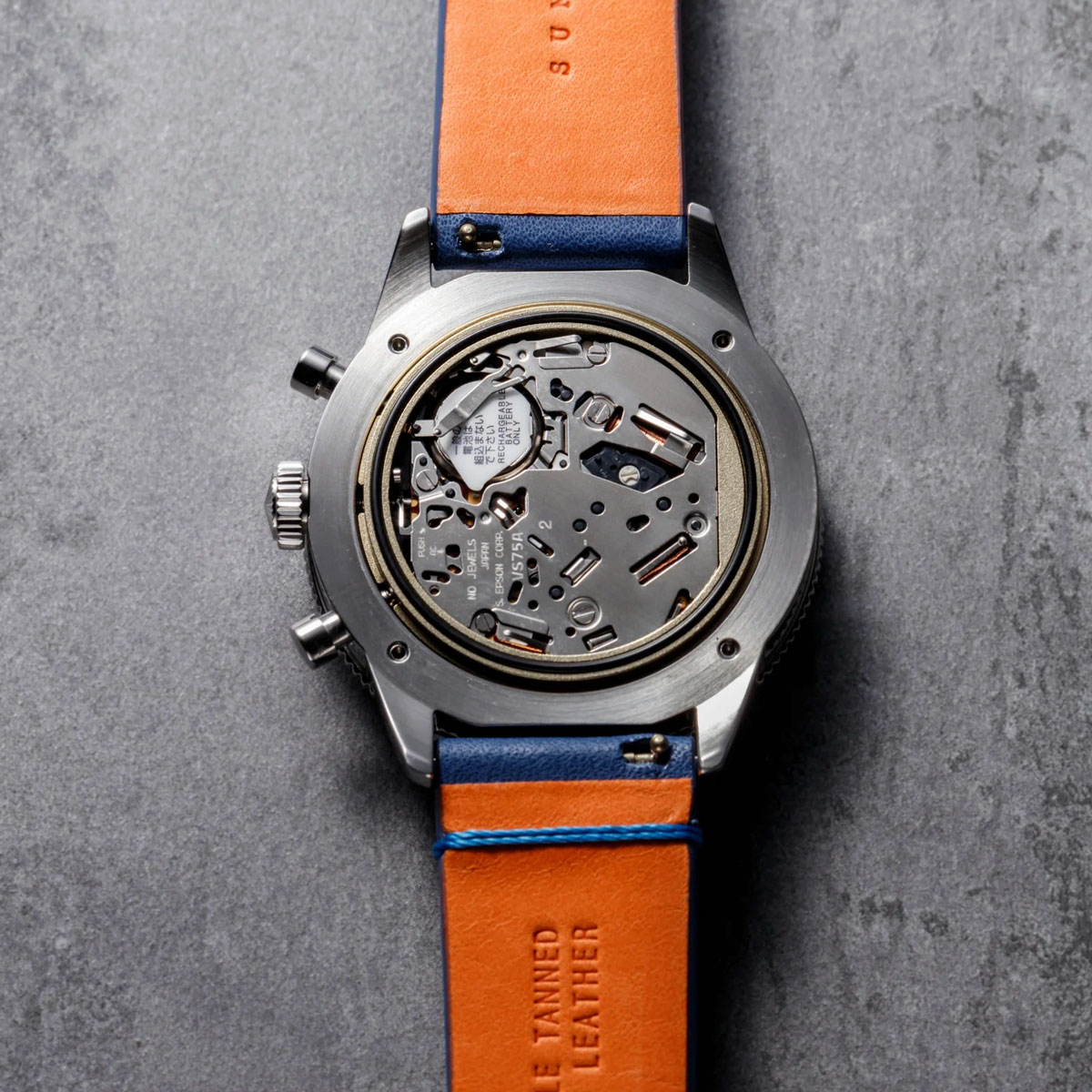 Sunrex Anemone City, 40mm Solar Chronograph